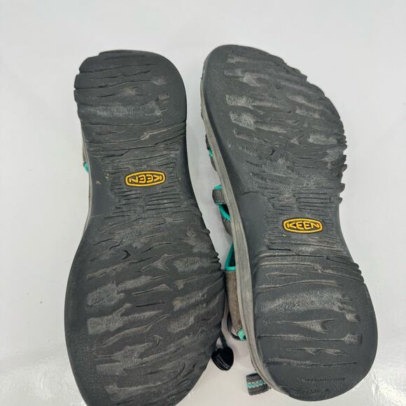 Keen Womens Whisper Sandal Light Green/Grey Sz 8.5 Camping Hiking Outdoor - Picture 9 of 9
